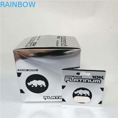 पिंक पुसीकैट पेपर बॉक्स कार्ड एम्बॉसिंग हॉट स्टैम्पिंग यौन वृद्धि ब्लिस्टर पैकेजिंग डिस्प्ले बॉक्स कार्ड