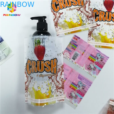 हीट सील पीवीसी ऑफसेट प्रिंटिंग CMYK बेवरेज सिकुड़ते लेबल