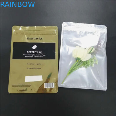 Gravure प्रिंटिंग 150mic VMPET एल्यूमीनियम पन्नी कॉस्मेटिक बैग