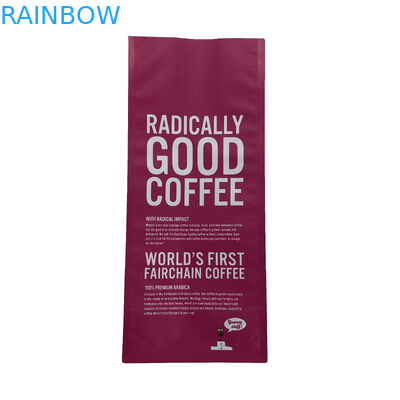 कस्टम उच्च Quanlity गुलाबी पनरोक डिजिटल प्रिंटिंग प्लास्टिक ज़िप लॉक बैग थैली नट कॉफी के लिए फ्लैट नीचे खड़े हो जाओ