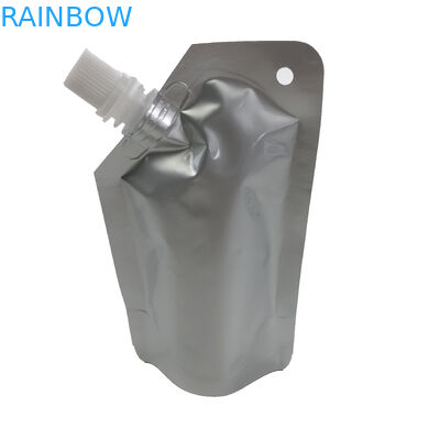 अनुकूलित उच्च गुणवत्ता मुद्रित पाउच स्टैंड अप पाउच पाउच के साथ एल्यूमीनियम पन्नी पैकेजिंग बैग बच्चे के भोजन के लिए जिपर के साथ