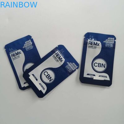 बीज पाउडर के नमूने के लिए वजन कम करने वाली स्वास्थ्य गोली पैकेजिंग स्मेल प्रूफ एल्यूमीनियम पन्नी खाली चाय बैग