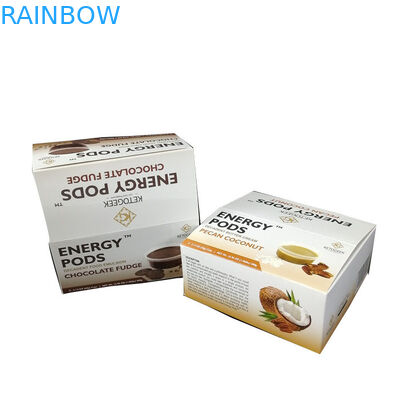 ईको फ्रेंडली रीसायकल फूड ग्रेड कस्टम प्रिंटिंग कार्डबोर्ड प्रोटीन बार काउंटर ड्राइड कोकोनट डिस्प्ले बॉक्स