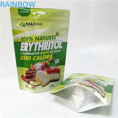 स्वनिर्धारित स्टैंड अप पाउच पाउडर पैकेजिंग मोरिंगा टी बैग