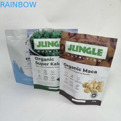 खाद्य ग्रेड कस्टम प्लास्टिक सीलर सूखे खाद्य कस्टम मसाला पैकेजिंग को खड़ा करते हैं