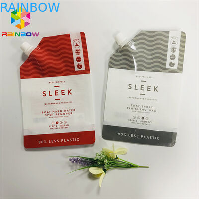 तरल पेय 100 मिलीलीटर 4 ऑउंस बीपीए फ्री टोंटी पाउच पैकेजिंग