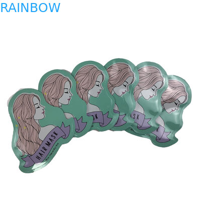 कैंडी बाल मास्क डिजिटल प्रिंटिंग प्लास्टिक बैग के लिए अनियमित आकार के पाउच फ्लैट पैकेजिंग बैग