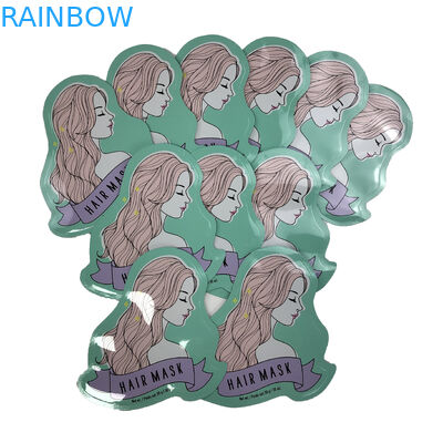 कैंडी बाल मास्क डिजिटल प्रिंटिंग प्लास्टिक बैग के लिए अनियमित आकार के पाउच फ्लैट पैकेजिंग बैग