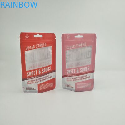 स्वनिर्धारित 3.5g 7g बाल सबूत पाउच कुकीज़ Runtz जंगल बॉय बैग डबल Zippers के साथ Doypack खड़े हो जाओ