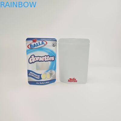 स्वनिर्धारित मुद्रण लोगो यूवी 3.5g 7g 28g Runtz Preroll कुकीज़ चिकित्सा पाउच बाल सबूत Doypack के लिए पाउच