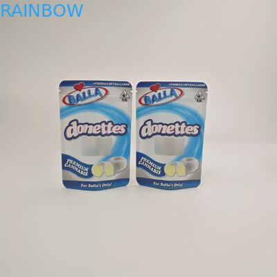 स्वनिर्धारित मुद्रण लोगो यूवी 3.5g 7g 28g Runtz Preroll कुकीज़ चिकित्सा पाउच बाल सबूत Doypack के लिए पाउच