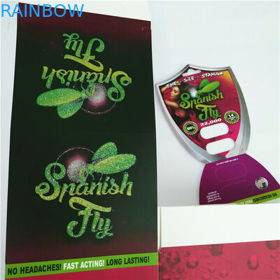 महिला कैप्सूल गोलियां गुलाबी बिल्ली बिल्ली ब्लैक मंबा बुरो पेपर ब्लिस्टर कार्ड गोल्ड कैप्सूल बोतल के लिए