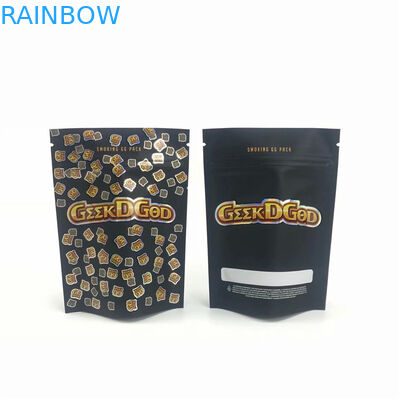 स्वनिर्धारित यूवी बाल प्रूफ 3.5 जी 7 जी मिनी पाउच के लिए प्रोलोल कुकीज़ बाल प्रतिरोधी डॉयपैक्स खड़े हो जाओ