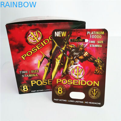 बुलेट के साथ स्टॉक में 69 पुरुष संवर्धक यौन पेपर कार्ड और पैकेजिंग बॉक्स