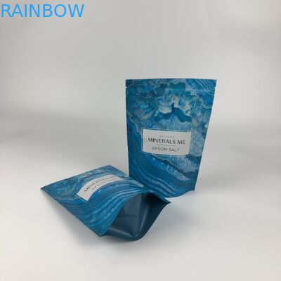 प्लास्टिक GMOPP VMPET स्पष्ट खिड़की के साथ जिपर बैग खड़े हो जाओ