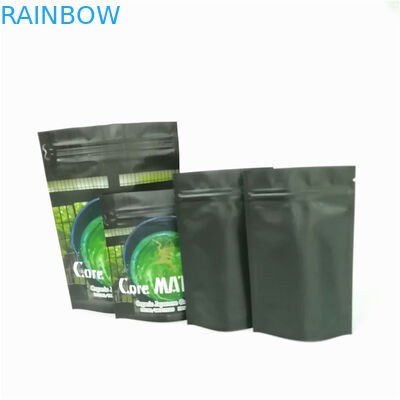 चाय पैकेजिंग टुकड़े टुकड़े में पन्नी CMYK Mylar जिपर बैग