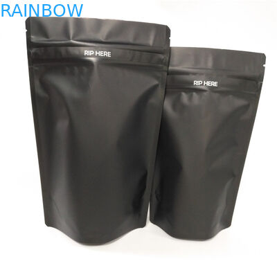 फूल बीज पाउडर VMPET 6 ऑउंस 8 ऑउंस एल्यूमीनियम पन्नी ज़िपलॉक बैग