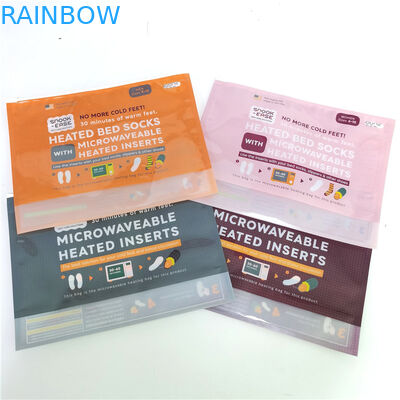 फूड ग्रेड स्टेरलाइजर 120mic जिपलॉक माइक्रोवेव ओवन प्लास्टिक बैग