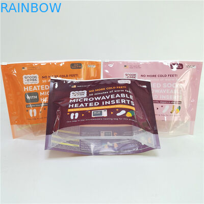 फूड ग्रेड स्टेरलाइजर 120mic जिपलॉक माइक्रोवेव ओवन प्लास्टिक बैग