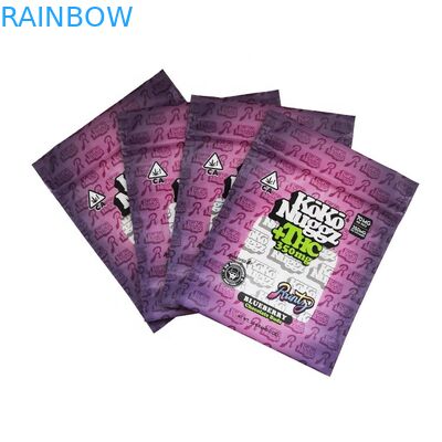 हीट सील हर्बल 180 माइक्रोन सीबीडी कैनबिस पाउच स्टैंड