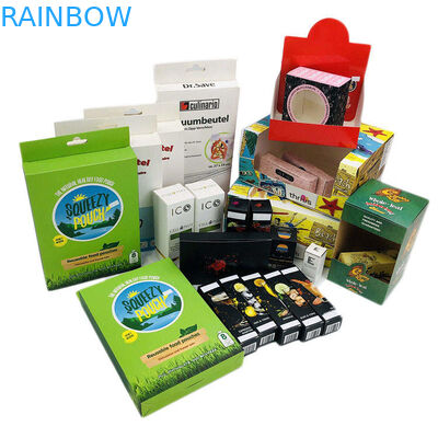 लोगो के साथ 250 ग्राम कार्डबोर्ड गांजा सीबीडी पेपर बॉक्स पैकेजिंग