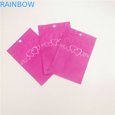 बरौनी आभूषण Gravure मुद्रण MOPP जिपर मेकअप थैली