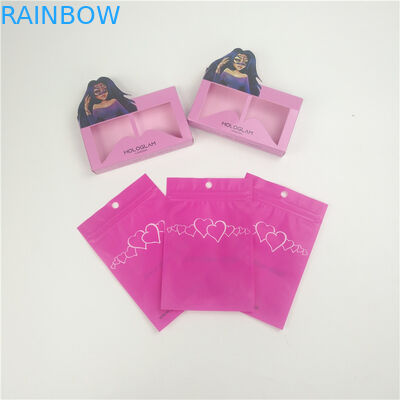 बरौनी आभूषण Gravure मुद्रण MOPP जिपर मेकअप थैली