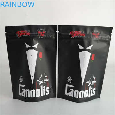 अनुकूलित 3.5g कुकी नट खरपतवार जिपर पाउच प्लास्टिक कैंडी बैग 7g 18g 24g