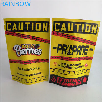 अनुकूलित 3.5g कुकी नट खरपतवार जिपर पाउच प्लास्टिक कैंडी बैग 7g 18g 24g