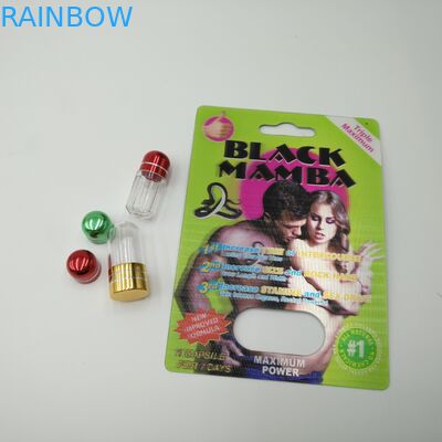 MaMba पैकेजिंग Gravnre मुद्रण 0.6 मिमी पीईटी 3 डी ब्लिस्टर कार्ड