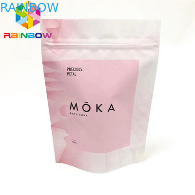 मैट फिनिशिंग ग्रेव्रे प्रिंटिंग 5x7 '' जिपलॉक पैकेजिंग बैग