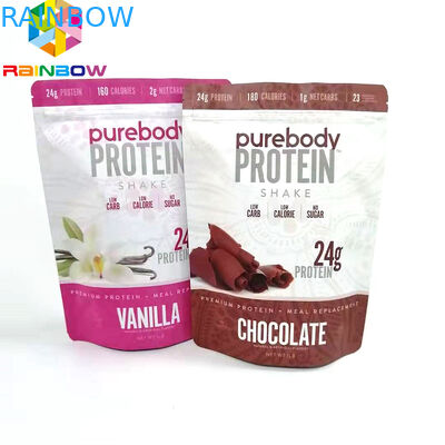 प्लास्टिक पुन: प्रयोज्य VMPET Gravnre प्रिंटिंग स्टैंड पाउच