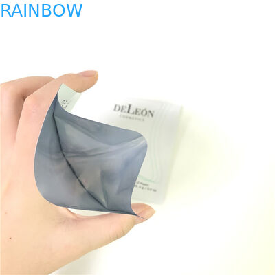 फ्लैट सफेद मुखौटा बैग अनुकूलित कॉस्मेटिक नमूना छोटे टिप नमूना क्रीम पैकेजिंग बैग