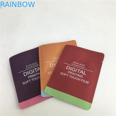 वीड बैग सीबीडी खट्टा कैंडी कुकी बैग सॉफ्ट टच फिल्म बैग नए उत्पाद गर्म बिक्री Coloful फ्लैट सील बैग