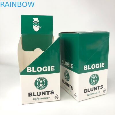 सिगार लपेटें CMYK रंग Preroll पैकेजिंग पेपर डिस्प्ले बॉक्स