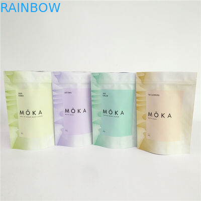 200G रीसेबलेबल 110 माइक्रोन माइलर एल्यूमीनियम पन्नी बैग CMYK