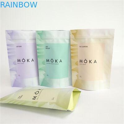 200G रीसेबलेबल 110 माइक्रोन माइलर एल्यूमीनियम पन्नी बैग CMYK