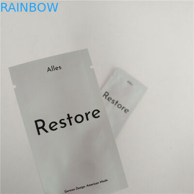 तीन साइड सील MOPP Mylar पन्नी कॉस्मेटिक पैकेजिंग बैग