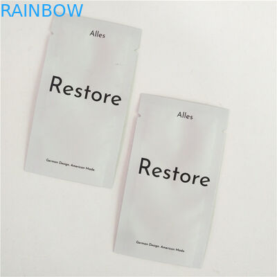 तीन साइड सील MOPP Mylar पन्नी कॉस्मेटिक पैकेजिंग बैग