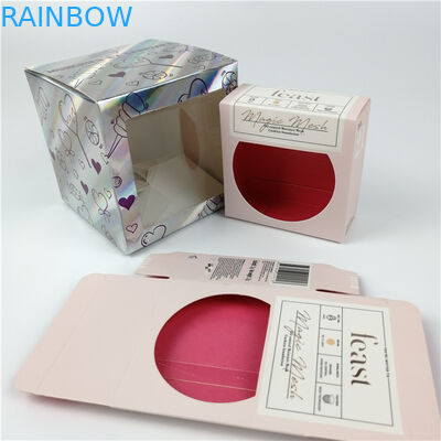 स्वनिर्धारित लोगो Cmyk रंग 350g पेपर बॉक्स पैकेजिंग