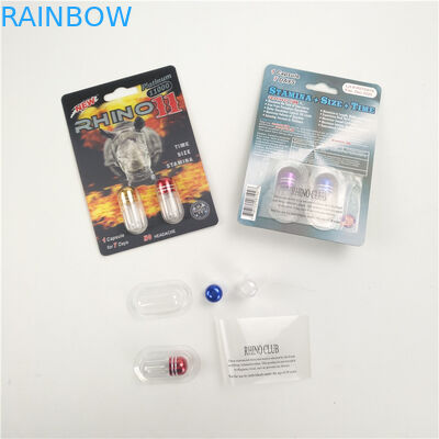 चमकदार परिष्करण संवर्धन राइनो 7 9x12 सेमी 3 डी पैकिंग कार्ड