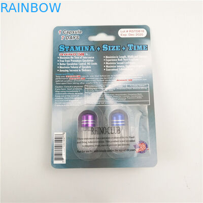 चमकदार परिष्करण संवर्धन राइनो 7 9x12 सेमी 3 डी पैकिंग कार्ड