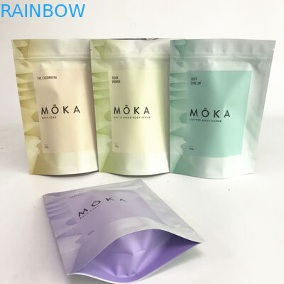 8oz कस्टम मुद्रित एल्यूमीनियम पन्नी बैग स्नान साल्ट पैकेजिंग बैग खड़े हो जाओ