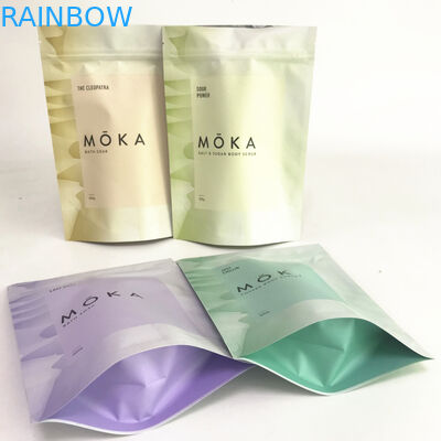 8oz कस्टम मुद्रित एल्यूमीनियम पन्नी बैग स्नान साल्ट पैकेजिंग बैग खड़े हो जाओ