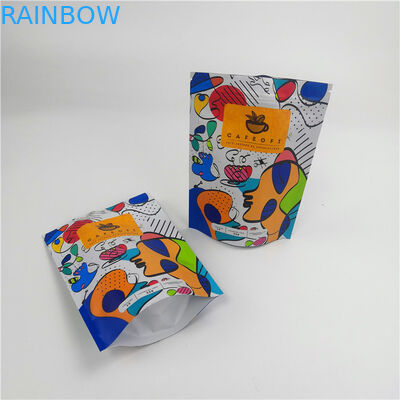 स्नैक फूड पैकेजिंग बैग / नट पैकेजिंग बैग / प्लास्टिक कॉफी चॉकलेट मिल्क पाउडर जिपर स्टैंड थैली