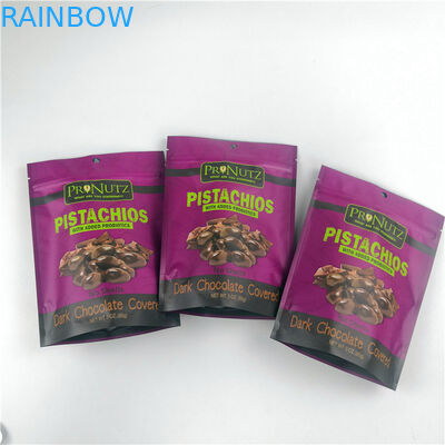 कस्टम लोगो टुकड़े टुकड़े में गर्मी सील नट पैकेजिंग के लिए वैक्यूम पैकिंग बैग