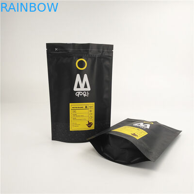 जिपर / वाल्व के साथ मैट CMYK Gravure प्रिंटिंग एल्यूमीनियम पन्नी थैली