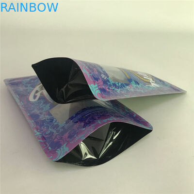 स्पष्ट सामने Mylar बैग प्लास्टिक मुद्रण पाउच पैकेजिंग Gravure बैग