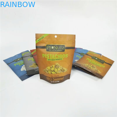 मैट फिनिशिंग रिसाइकिलेबल MOPP VMPET स्टैंड अप जिपलॉक बैग्स