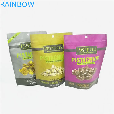 मैट फिनिशिंग रिसाइकिलेबल MOPP VMPET स्टैंड अप जिपलॉक बैग्स